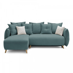 Sulankstoma ((modulinė)) kampinė sofa turkio spalvos Nessa – Bobochic Paris