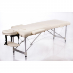 Sulankstomas masažo stalas Restpro Alu S2/Cream