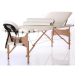 Sulankstomas masažo stalas Restpro Classic 3/Cream SET