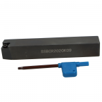 Sulankstomas tekinimo peilis išoriniam tekėjimui SSBCR-2020K12 20 mm Dešinė