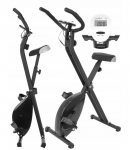 Sulankstomas treniruoklis SIX7FIT, juodas