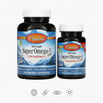 SUPER OMEGA-3 - norvegiški žuvų taukai, 100+30 kapsulių