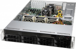 Supermicro CSE-LA25TQC-R609LP kompiuterio korpusas Stovas Juoda 600 W