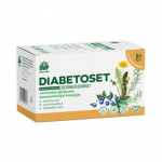 ŠVF žolelių arbata DIABETOSET, 20 vnt., 30 g