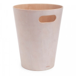 Šviesiai gelsvos spalvos šiukšlių krepšys Umbra Woodrow, 7,5 l