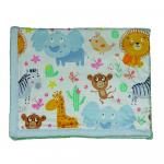 Šviesiai mėlyna kūdikių antklodė 80x100 cm - OYO kids