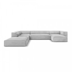 Šviesiai pilka kampinė sofa (kairysis kampas) Madame - Windsor & Co Sofas