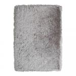 Šviesiai pilkas rankomis siūtas kilimas Think Rugs Polar PL Light Grey, 80 x 150 cm