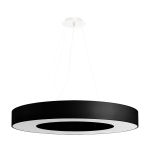 Šviestuvas SOLLUX SATURNO SLIM 70 juodas