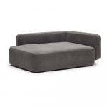 Tamsiai pilkas šuns gultas 73x60 cm Bowie - Kave Home