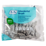 Tarpdančių šepetėliai 1.3mm, ISO 8, pilki 25 vnt