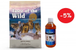 Taste of the Wild Wetlands 2 kg + LAB V Lašišų aliejus šunims ir katėms 250ml