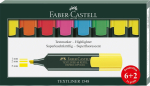 Teksto žymeklių rinkinys Faber-Castell, 8 spalvos