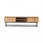 Televizoriaus staliukas iš pušies "Belinda", 140 cm pločio