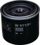 Tepalo filtras MANN-FILTER W81181