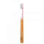 TePe dantų šepetėlis Choise rožinis minkštas N1 + keičiamos galvutės N3