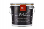 Terasinis tirpiklinis lauko medienos aliejus Valtti Kaluste, juodas, 2,7 l