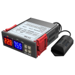 Termostatas STC-3028 - 230VAC drėgmės ir temperatūros reguliatorius