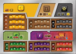 Terraforming Mars: Dual Layer Playerboards (5 Vnt)