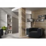 Topeshop R40 BIEL knygų lentyna biurui