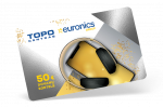 TOPO CENTRAS dovanų kortelė 50 €