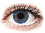 TopVue Color - True Sapphire - su dioptrijomis (2 lęšiai)