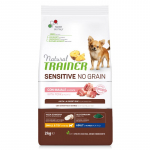 TRAINER ADULT DOG SENSITIVE NO GRAIN MINI PORK kiauliena 2kg
