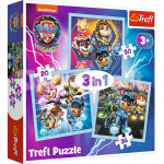 TREFL PAW PATROL 3 dėlionių rinkinys „Šuniukas-patrulis“
