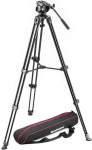 Trikojis Manfrotto MVT502AM + MVH500A | Tripod with fluid video head Lightweight with Side Lock | MVK500AM