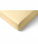 Trikotažinė paklodė su guma Yellow, 180x200 cm