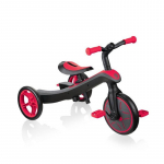 Triratukas - balansinis dviratukas Globber Explorer Trike Red (2 in 1)