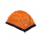 Trivietė palapinė 103403, oranžinė