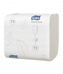 Tualetinis popierius TORK T3 Advanced, baltas, 2 sluoksniai, 252 lapeliai, 1 vnt., 114277