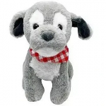 Tulilo Mascot Dog Azorek grey 26 cm 9290