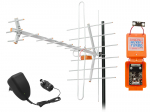 TV antena DVB-T MUX1238 act/H+V