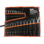 Tvirtas, 25 dalių kombinuotų veržliarakčių rinkinys 6-32 mm