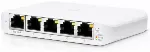 UBIQUITI USW Flex Mini 5x GbE valdomas komutatorius PoE 802.3af/at arba 5V. 1A USB-C