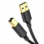 UGREEN US135 USB 2.0 AB spausdintuvo laidas 1.5m - Juodas