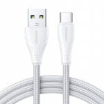 USB ir USB-C kabelis "Joyroom Surpass 3A", 3 m (baltas)