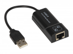USB tinklo plokštė RJ45 LAN kabelis K-02