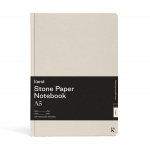 Užrašinė kietu viršeliu „Karst“ akmens, A5, linijomis