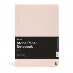 Užrašinė kietu viršeliu „Karst“ bijūnų, A5, taškeliais