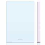 Užrašų knygelė DELI EN140G A5 96 lapai 5x5, minkšti viršeliai, mėlynos spalvos