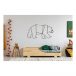 Vaikiška lova iš pušies medienos Adeko BOX 4, 80 x 160 cm