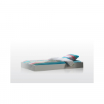 Vaikiška lovos daiktadėžė baltos spalvos Lara – Vipack