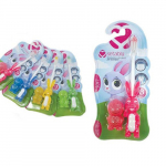 Vaikiškas dantų šepetėlis su apsauginiu dangteliu SETABLU SOFT