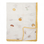 Vaikiškas pledas baltos spalvos 80x100 cm Agnes – Bloomingville Mini