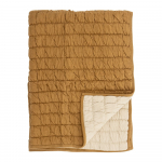 Vaikiškas pledas rudos spalvos iš medvilnės 80x100 cm Baille – Bloomingville Mini