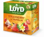 Vaisinė arbata LOYD, braškių ir vanilės skonio, 20 x 2g