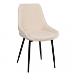 Valgomojo kėdės smėlio spalvos 2 vnt. Sierra – Rowico